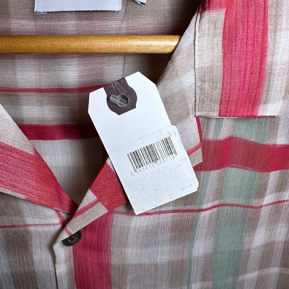 TOPMAN - Sheer Plaid Shirt, Men’s 2XL, NWT - Picture 9 of 9